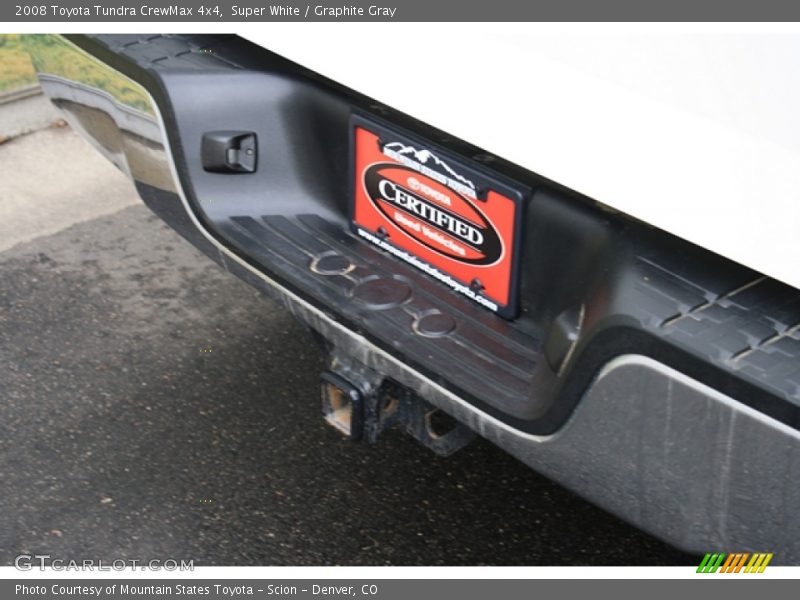 Super White / Graphite Gray 2008 Toyota Tundra CrewMax 4x4