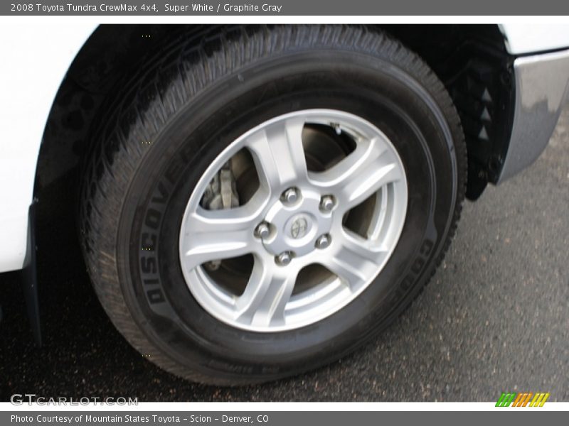Super White / Graphite Gray 2008 Toyota Tundra CrewMax 4x4