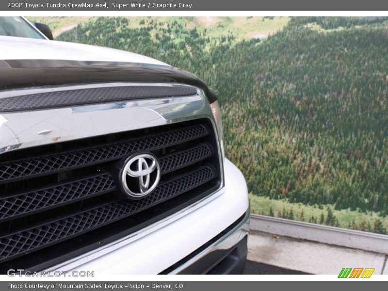 Super White / Graphite Gray 2008 Toyota Tundra CrewMax 4x4