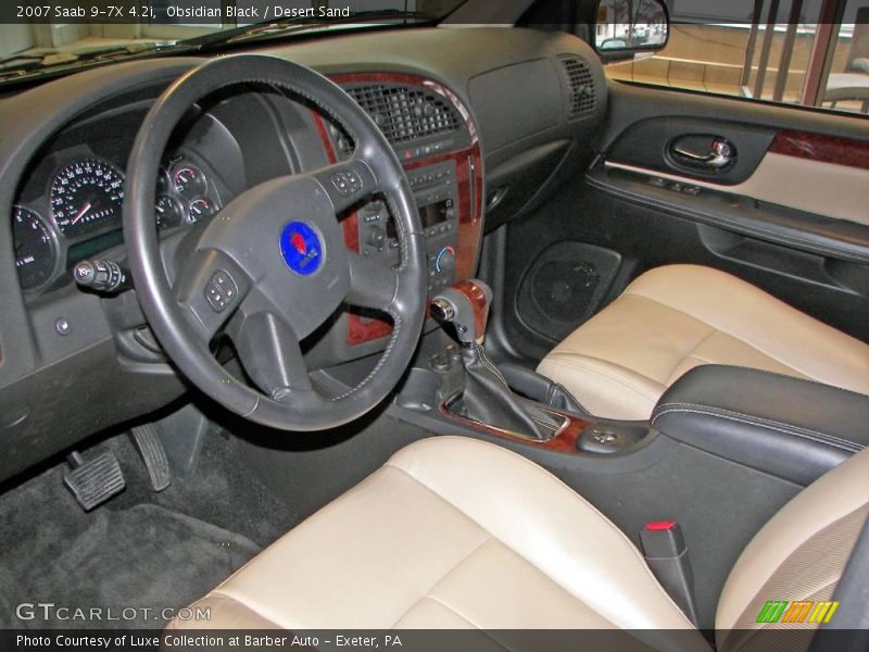 Obsidian Black / Desert Sand 2007 Saab 9-7X 4.2i