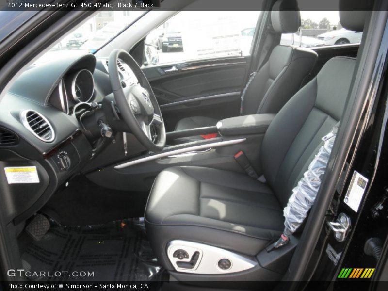 Black / Black 2012 Mercedes-Benz GL 450 4Matic