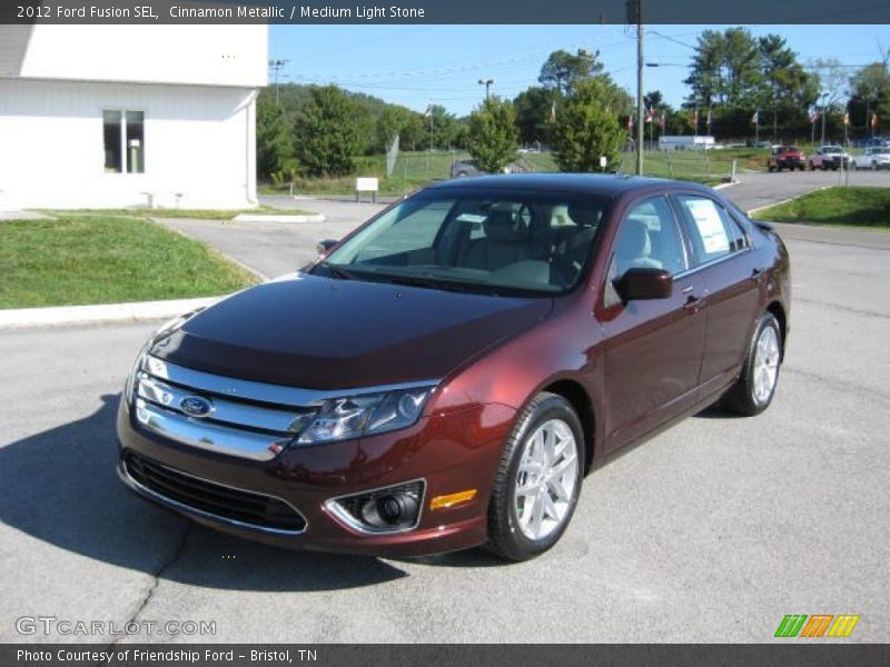 Cinnamon Metallic / Medium Light Stone 2012 Ford Fusion SEL