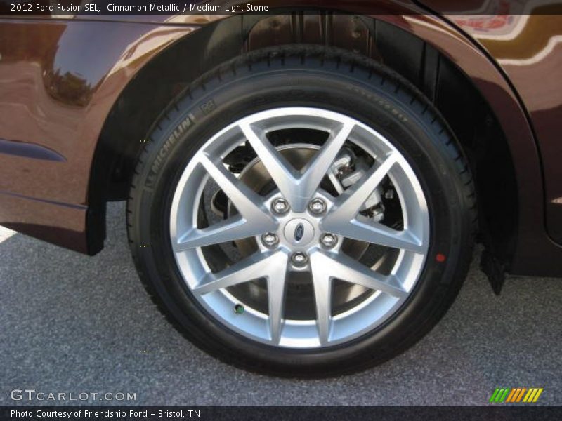 Cinnamon Metallic / Medium Light Stone 2012 Ford Fusion SEL