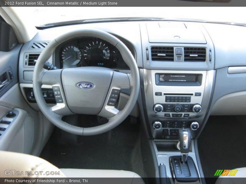 Cinnamon Metallic / Medium Light Stone 2012 Ford Fusion SEL