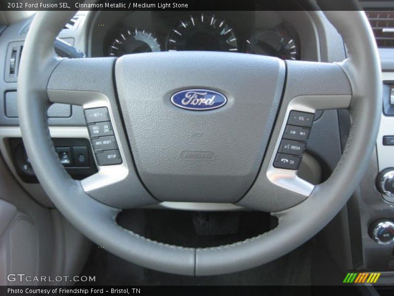 Cinnamon Metallic / Medium Light Stone 2012 Ford Fusion SEL