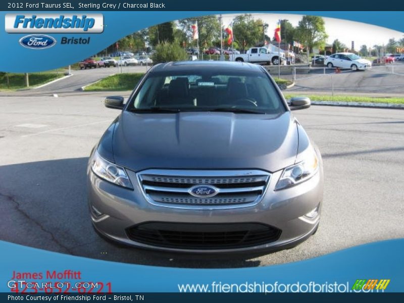 Sterling Grey / Charcoal Black 2012 Ford Taurus SEL