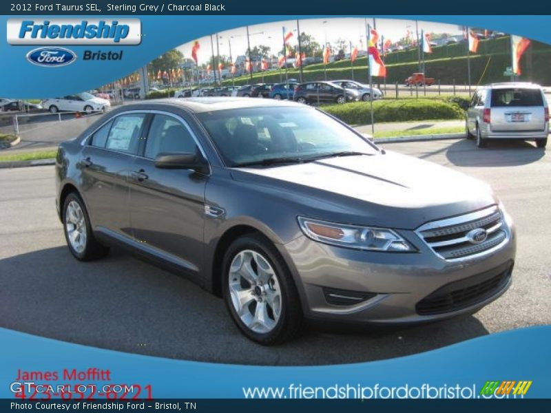 Sterling Grey / Charcoal Black 2012 Ford Taurus SEL