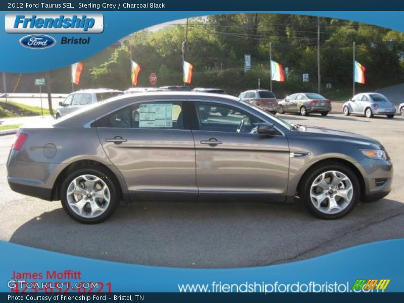 Sterling Grey / Charcoal Black 2012 Ford Taurus SEL