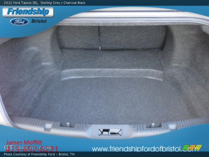 Sterling Grey / Charcoal Black 2012 Ford Taurus SEL