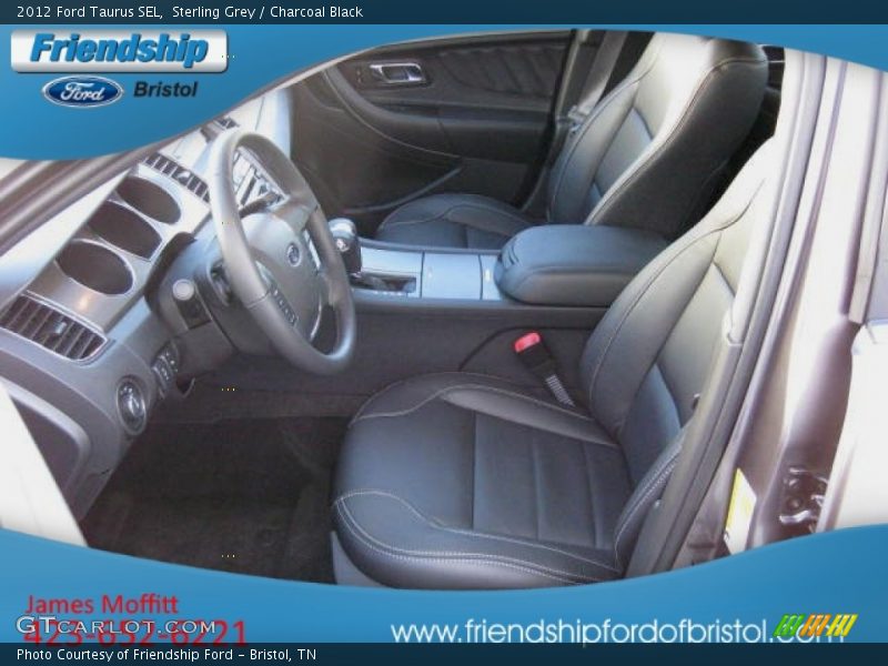 Sterling Grey / Charcoal Black 2012 Ford Taurus SEL