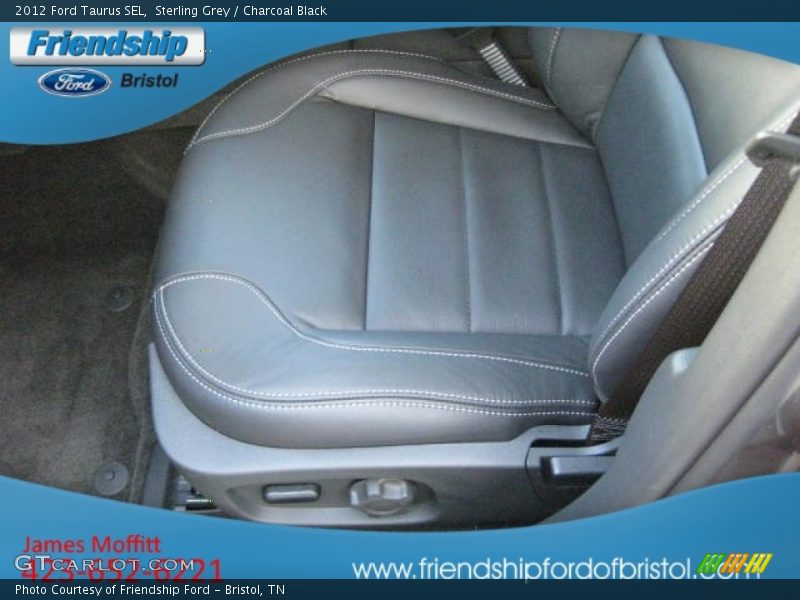 Sterling Grey / Charcoal Black 2012 Ford Taurus SEL