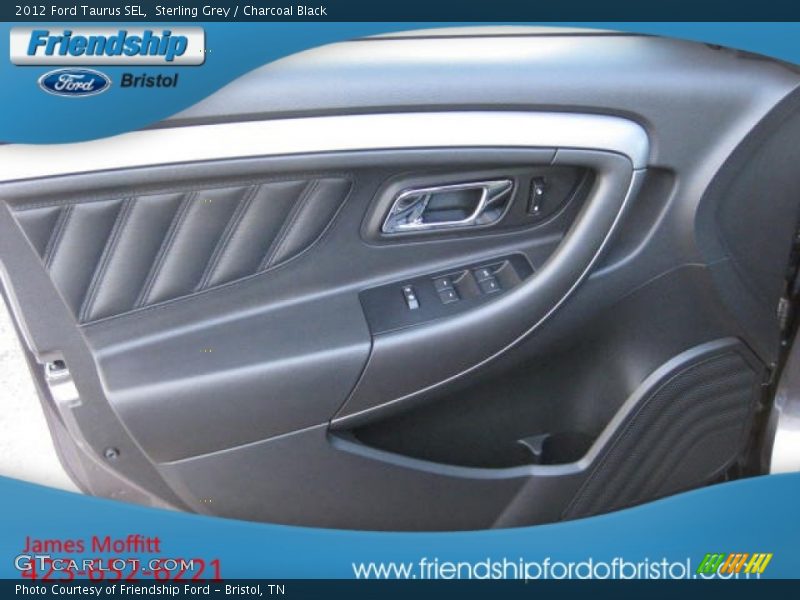 Sterling Grey / Charcoal Black 2012 Ford Taurus SEL