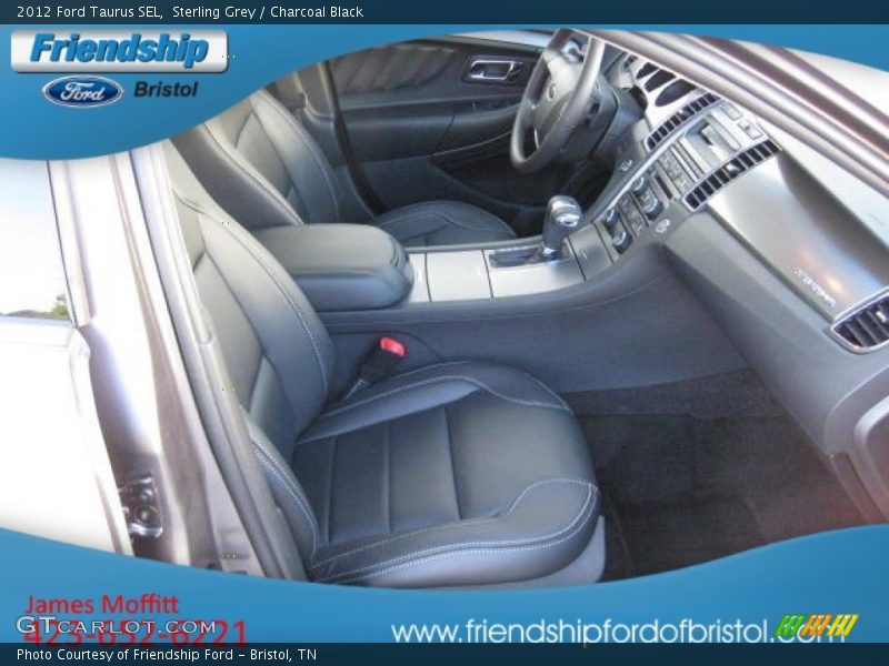 Sterling Grey / Charcoal Black 2012 Ford Taurus SEL