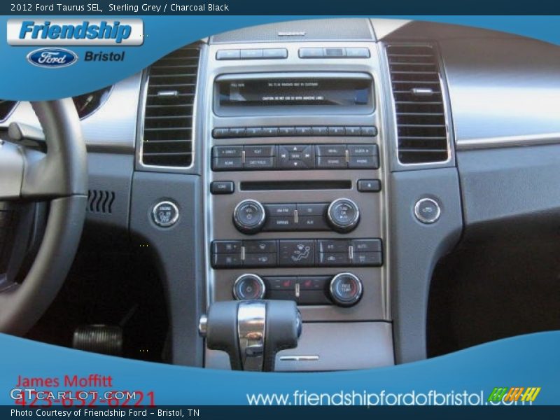 Sterling Grey / Charcoal Black 2012 Ford Taurus SEL