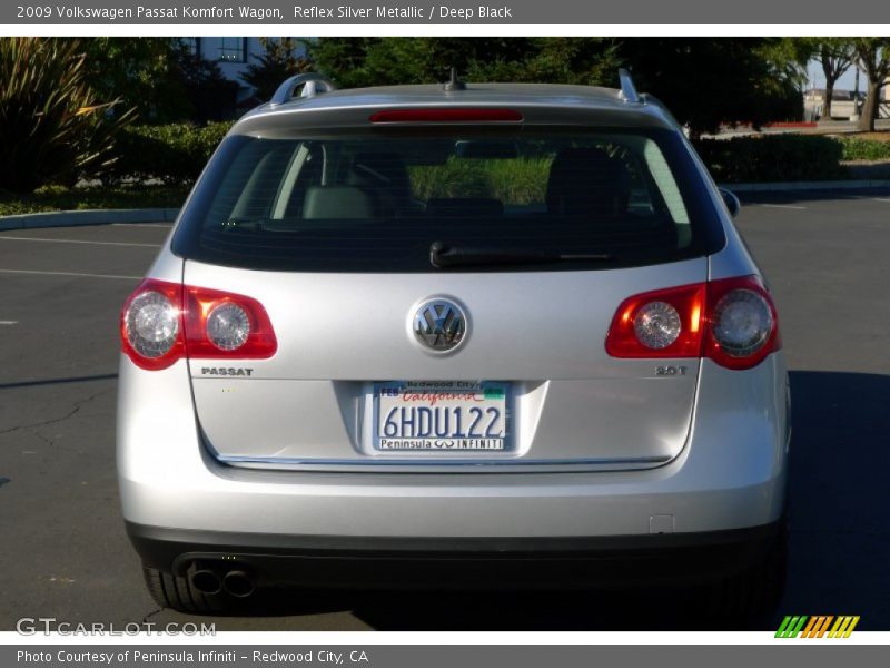 Reflex Silver Metallic / Deep Black 2009 Volkswagen Passat Komfort Wagon