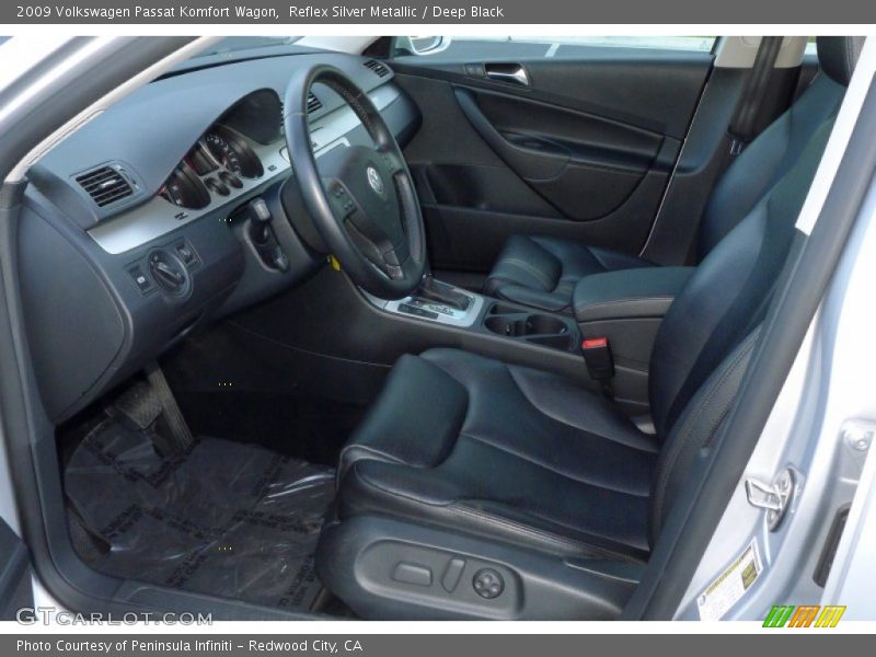  2009 Passat Komfort Wagon Deep Black Interior