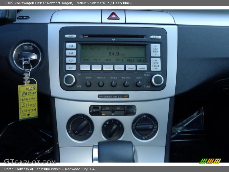 Audio System of 2009 Passat Komfort Wagon