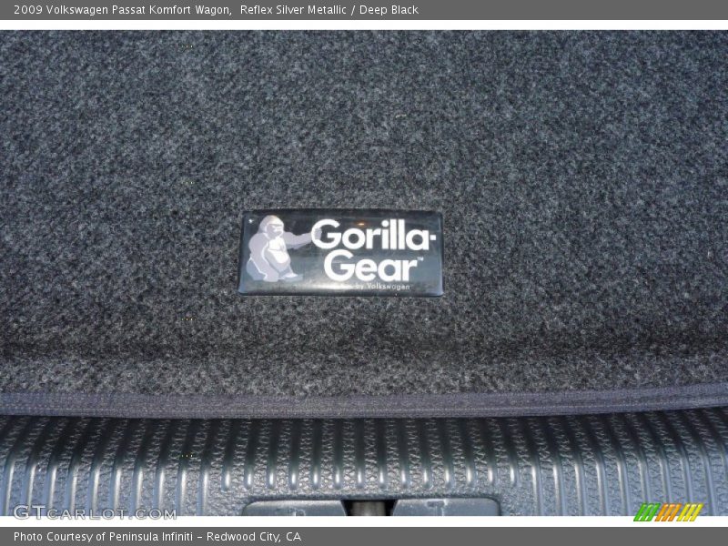 Reflex Silver Metallic / Deep Black 2009 Volkswagen Passat Komfort Wagon