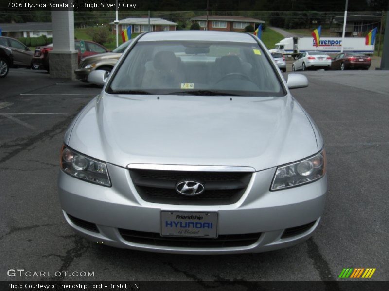 Bright Silver / Gray 2006 Hyundai Sonata GL