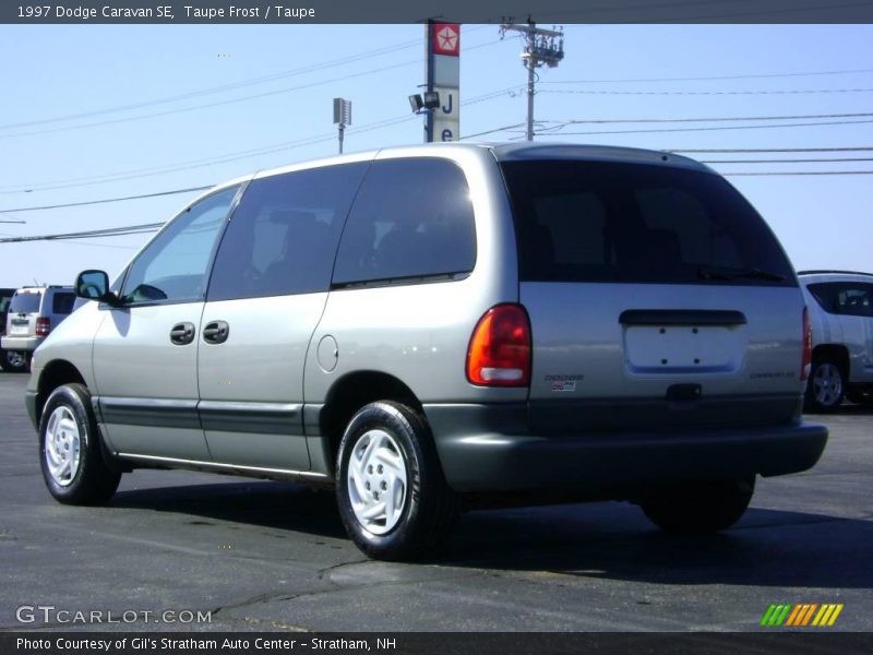 Taupe Frost / Taupe 1997 Dodge Caravan SE