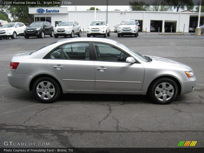 Bright Silver / Gray 2006 Hyundai Sonata GL