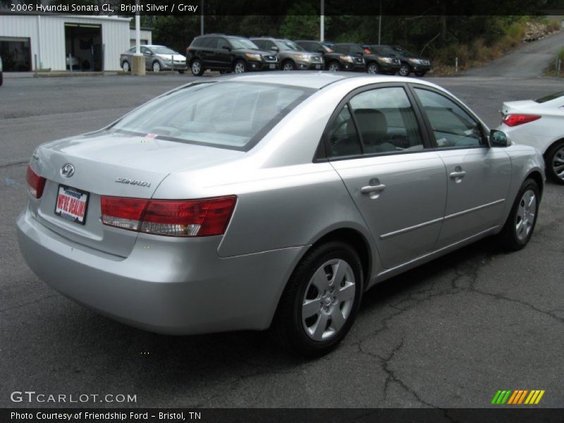 Bright Silver / Gray 2006 Hyundai Sonata GL