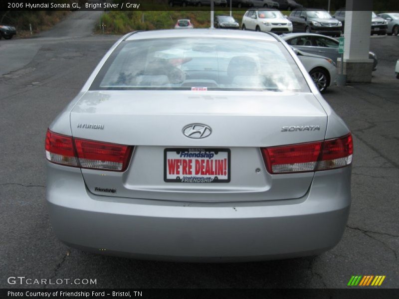 Bright Silver / Gray 2006 Hyundai Sonata GL