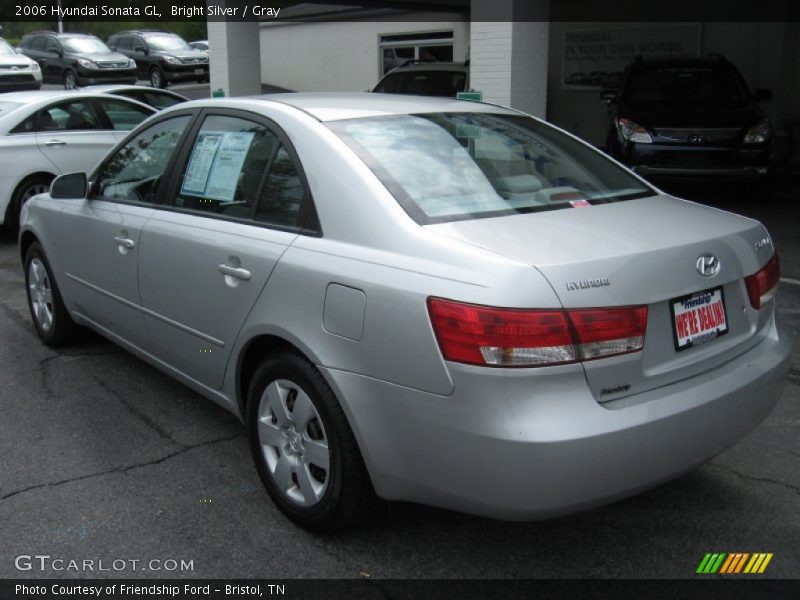 Bright Silver / Gray 2006 Hyundai Sonata GL