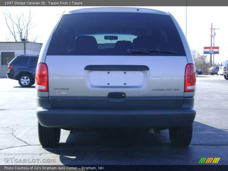 Taupe Frost / Taupe 1997 Dodge Caravan SE
