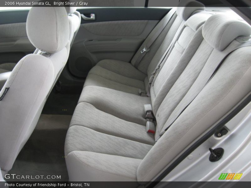 Bright Silver / Gray 2006 Hyundai Sonata GL