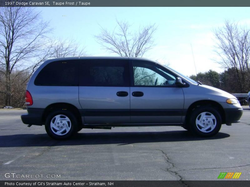 Taupe Frost / Taupe 1997 Dodge Caravan SE