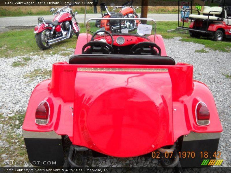 Red / Black 1974 Volkswagen Beetle Custom Buggy