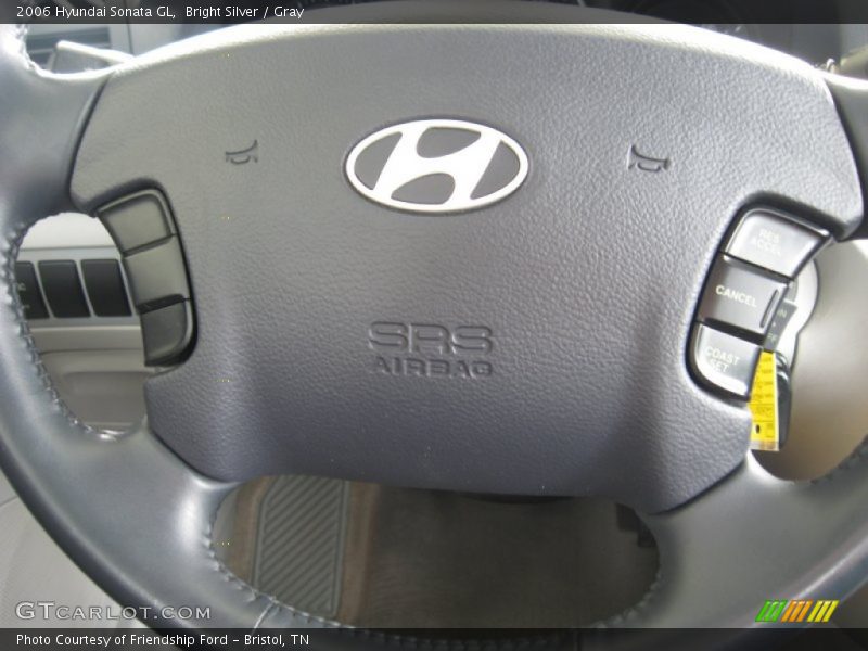 Bright Silver / Gray 2006 Hyundai Sonata GL
