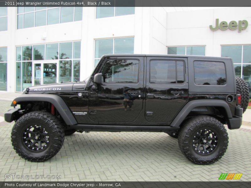  2011 Wrangler Unlimited Rubicon 4x4 Black