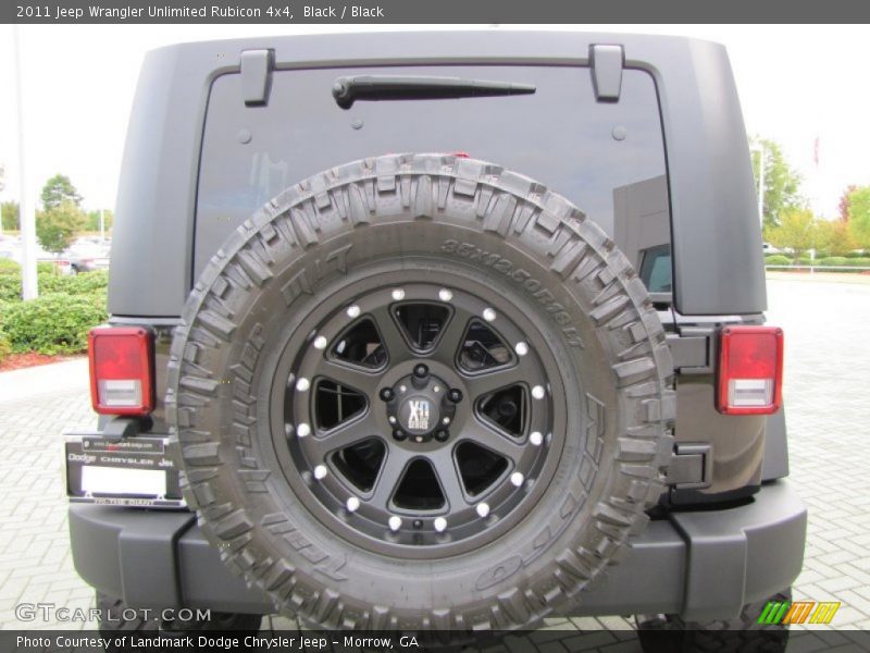 Custom Wheels of 2011 Wrangler Unlimited Rubicon 4x4