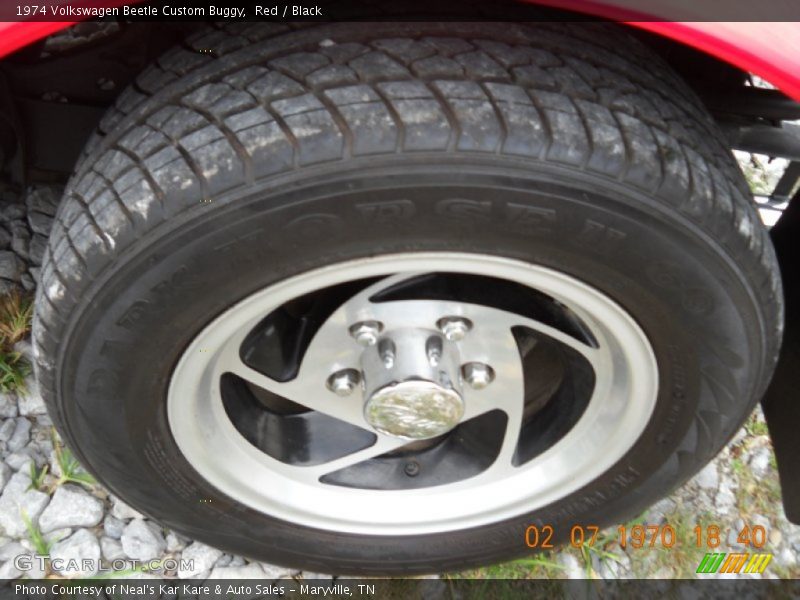 Red / Black 1974 Volkswagen Beetle Custom Buggy