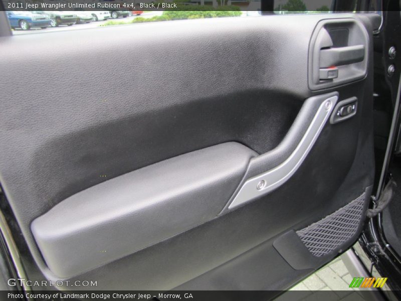 Black / Black 2011 Jeep Wrangler Unlimited Rubicon 4x4