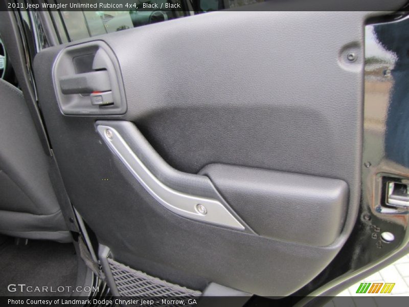 Black / Black 2011 Jeep Wrangler Unlimited Rubicon 4x4
