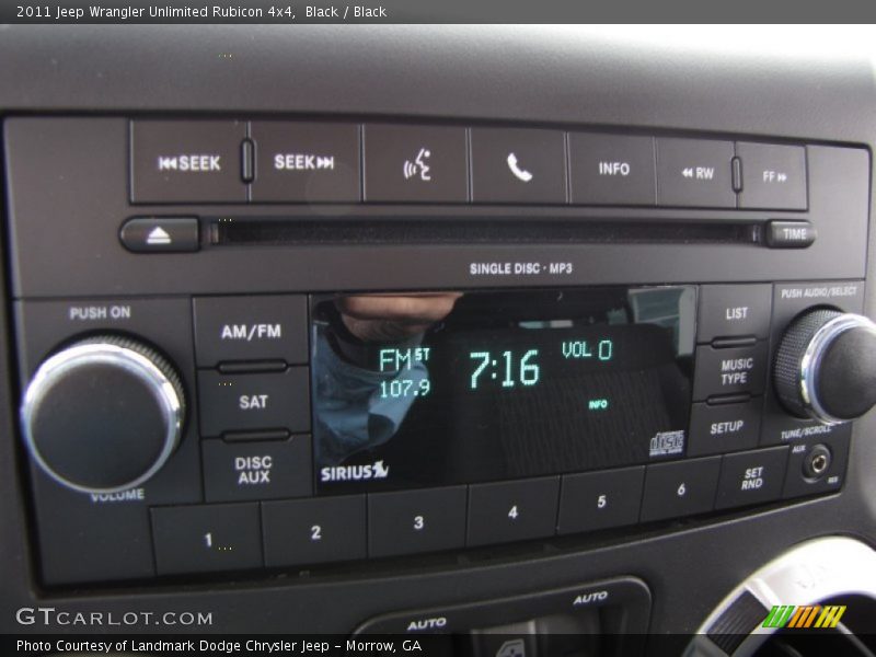 Black / Black 2011 Jeep Wrangler Unlimited Rubicon 4x4
