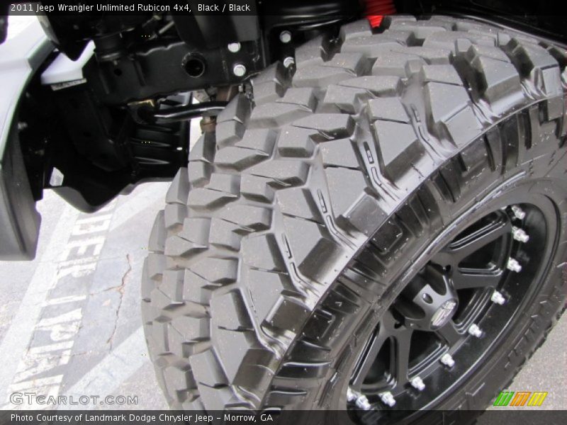 Black / Black 2011 Jeep Wrangler Unlimited Rubicon 4x4