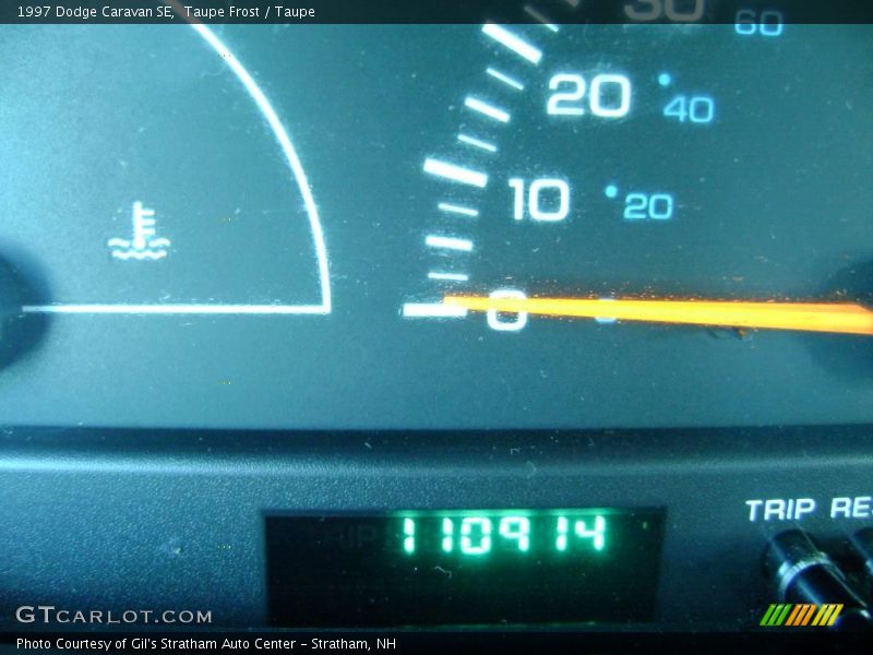 Taupe Frost / Taupe 1997 Dodge Caravan SE