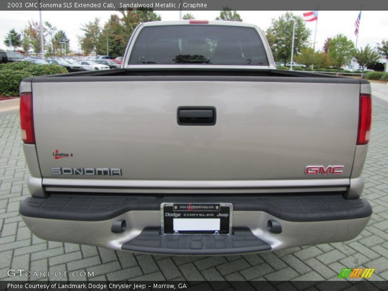 Sandalwood Metallic / Graphite 2003 GMC Sonoma SLS Extended Cab