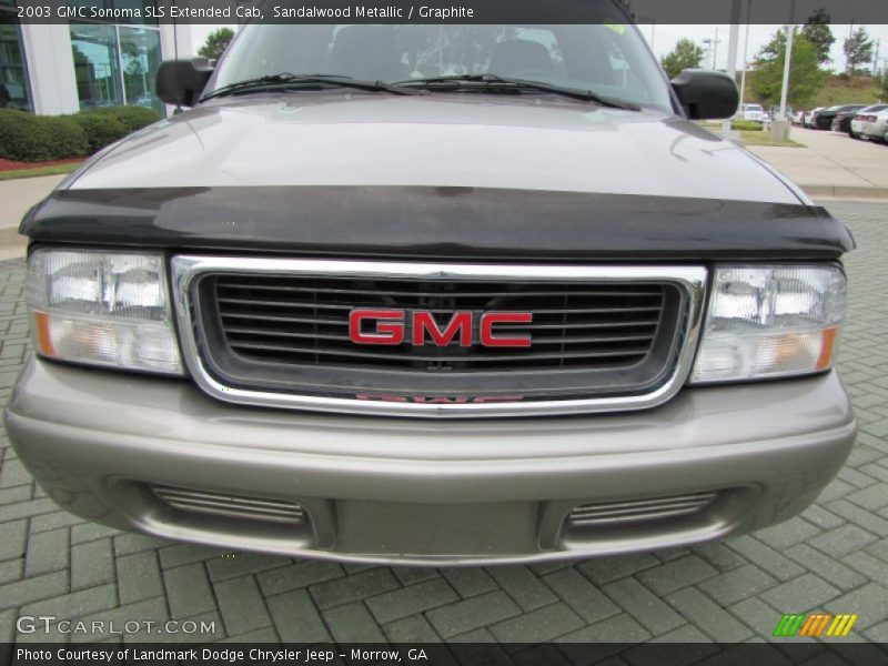 Sandalwood Metallic / Graphite 2003 GMC Sonoma SLS Extended Cab