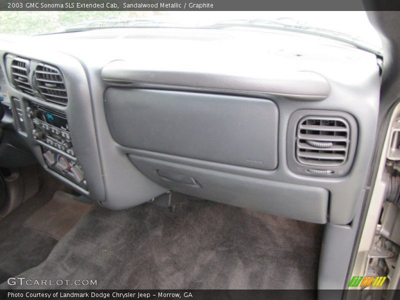 Sandalwood Metallic / Graphite 2003 GMC Sonoma SLS Extended Cab