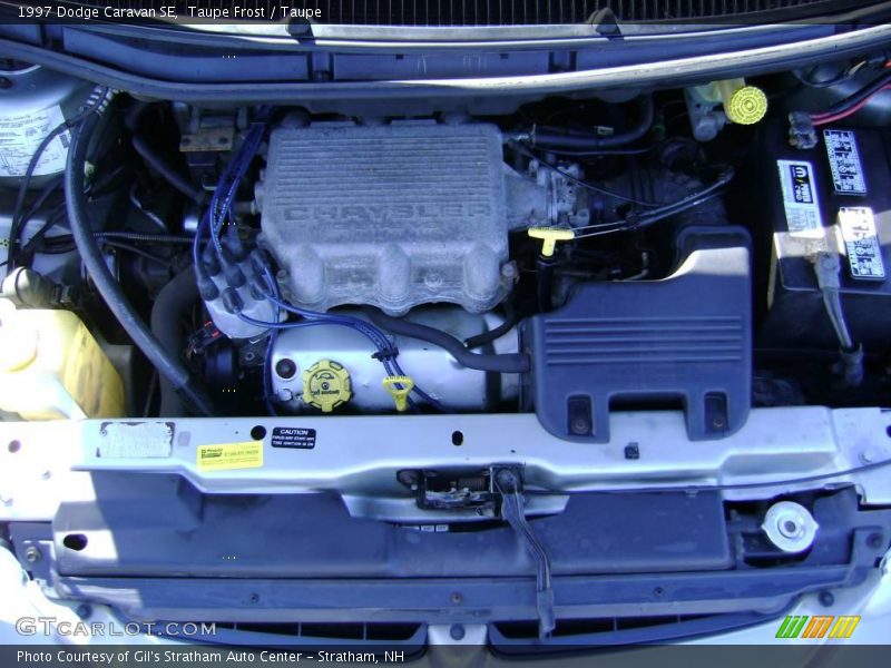 Taupe Frost / Taupe 1997 Dodge Caravan SE