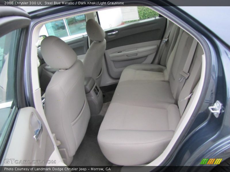 Steel Blue Metallic / Dark Khaki/Light Graystone 2008 Chrysler 300 LX
