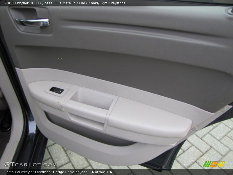Steel Blue Metallic / Dark Khaki/Light Graystone 2008 Chrysler 300 LX