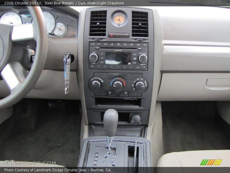 Steel Blue Metallic / Dark Khaki/Light Graystone 2008 Chrysler 300 LX