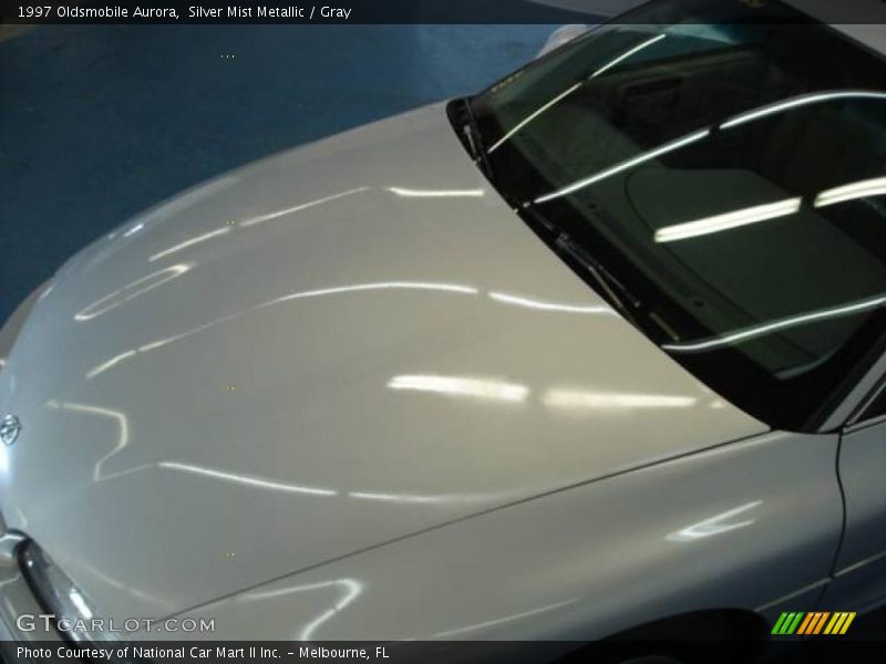 Silver Mist Metallic / Gray 1997 Oldsmobile Aurora