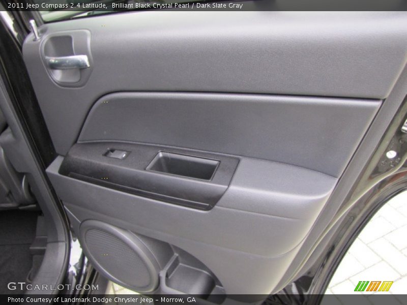 Brilliant Black Crystal Pearl / Dark Slate Gray 2011 Jeep Compass 2.4 Latitude